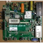 DICK SMITH GE6823 MAIN BOARD 2D7R004E315BH12 MSDV3218-ZC01-01